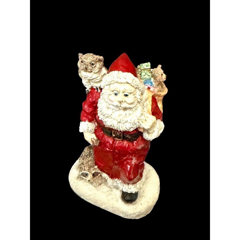 Vtg Jolly Old Elf "Wise Old Friends" Santa Figurine Made in USA 1989 JE-001